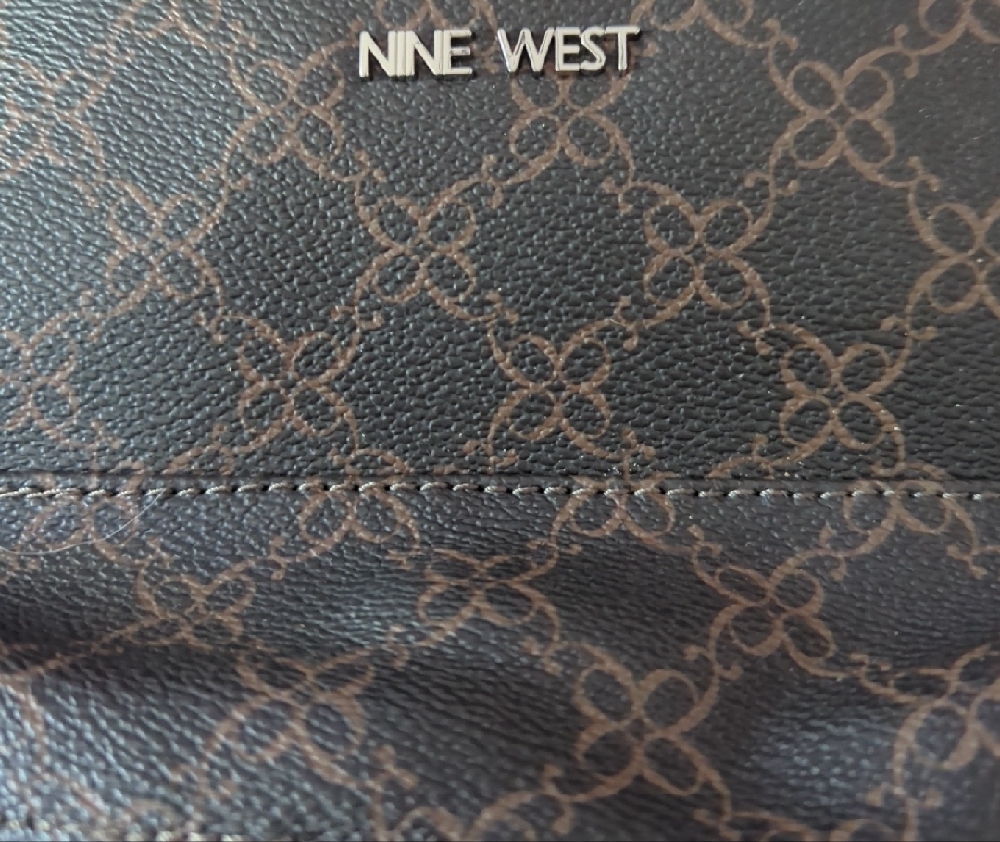 Nine West Brown Krissy Patterned Backpack - image 2
